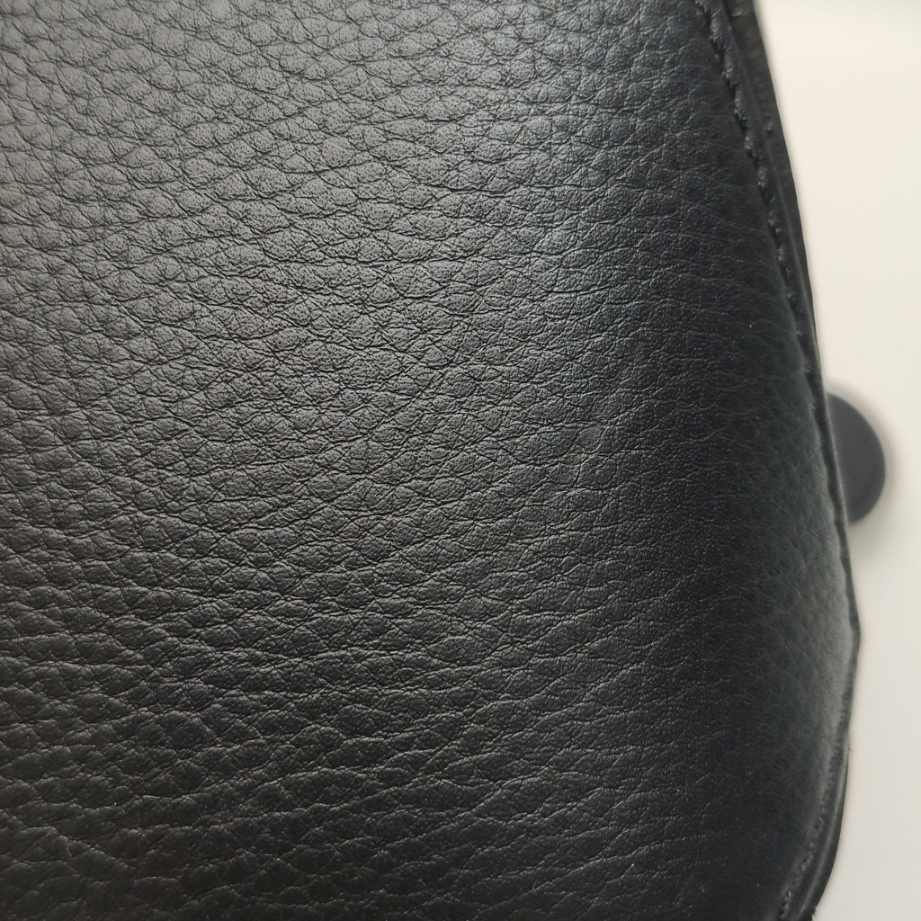 Loewe Puzzle Soft Grained Calfskin Black SHW