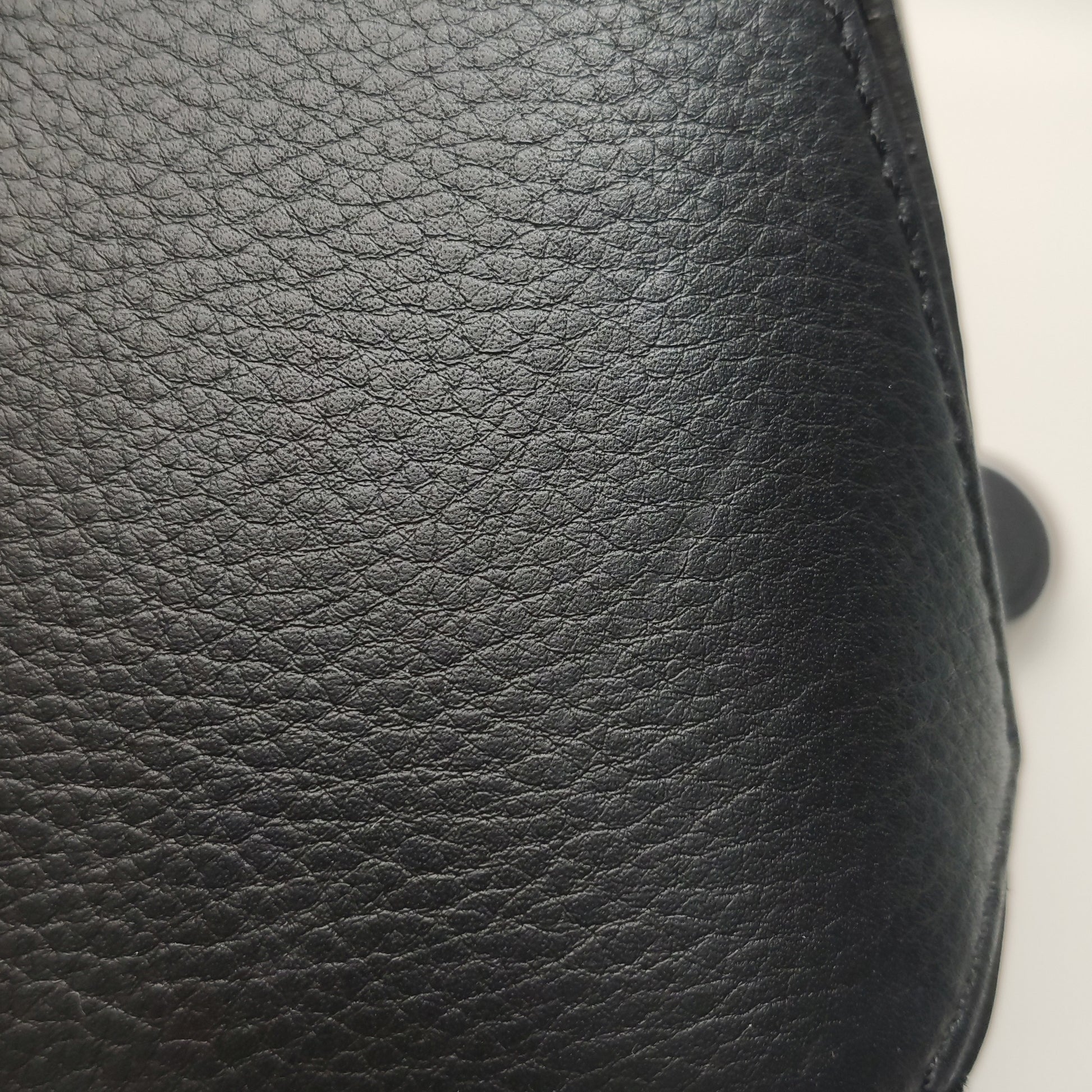 Loewe Puzzle Soft Grained Calfskin Black SHW