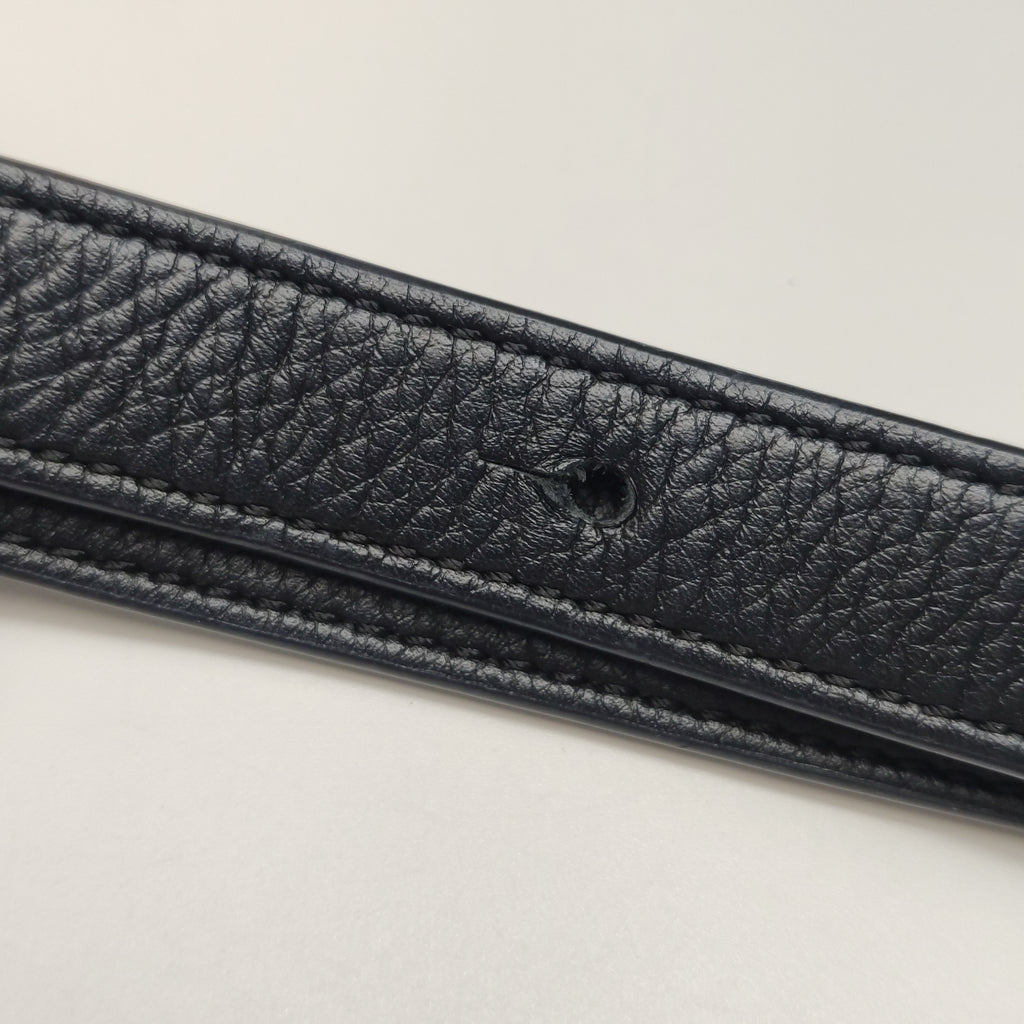 Loewe Puzzle Soft Grained Calfskin Black SHW