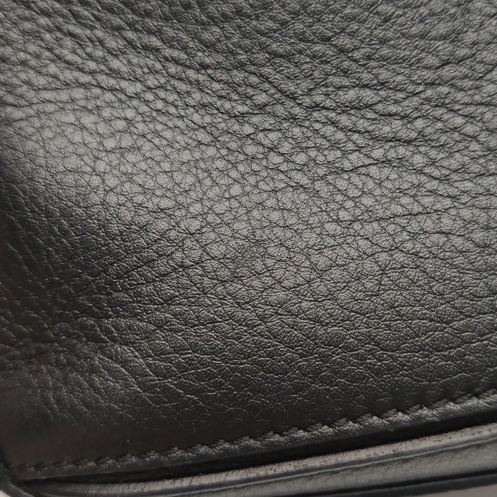 Loewe Puzzle Soft Grained Calfskin Black SHW