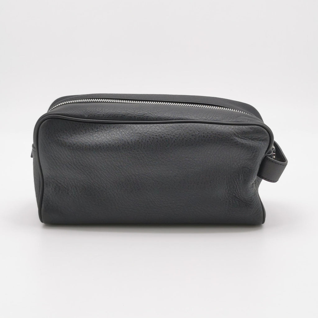 Loewe Anagram Toiletry Bag Grained Black
