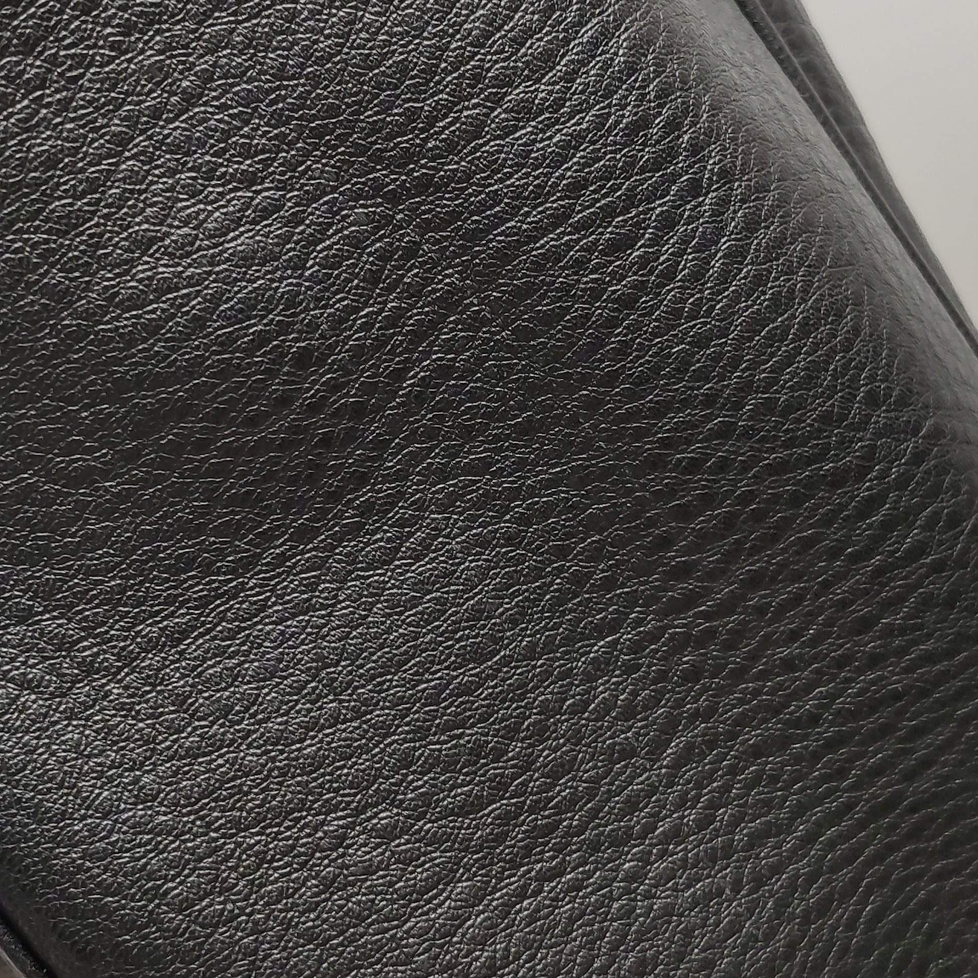 Loewe Anagram Toiletry Bag Grained Black
