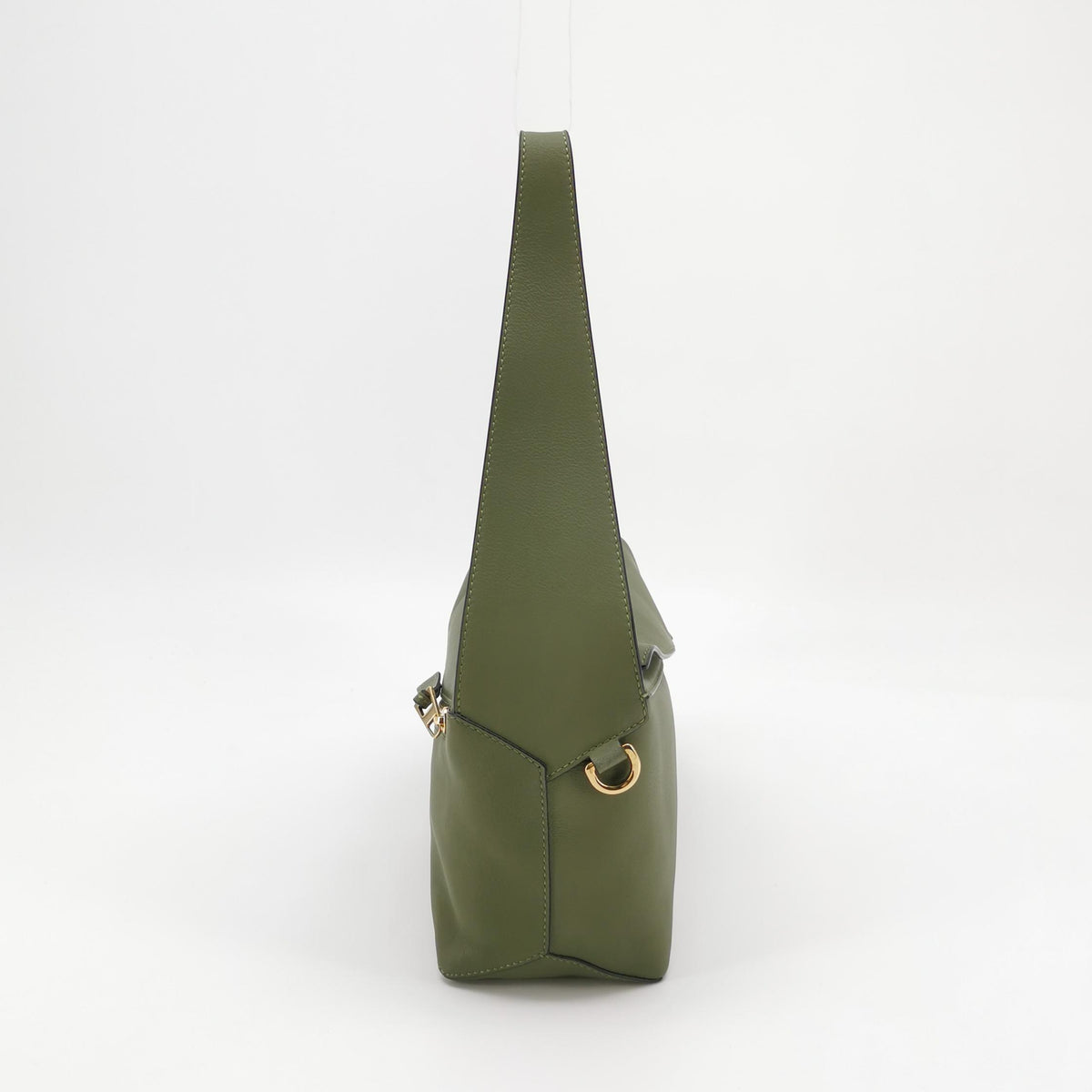Loewe Puzzle Hobo Shoulder Bag Avocado Green