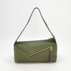 Loewe Puzzle Hobo Shoulder Bag Avocado Green