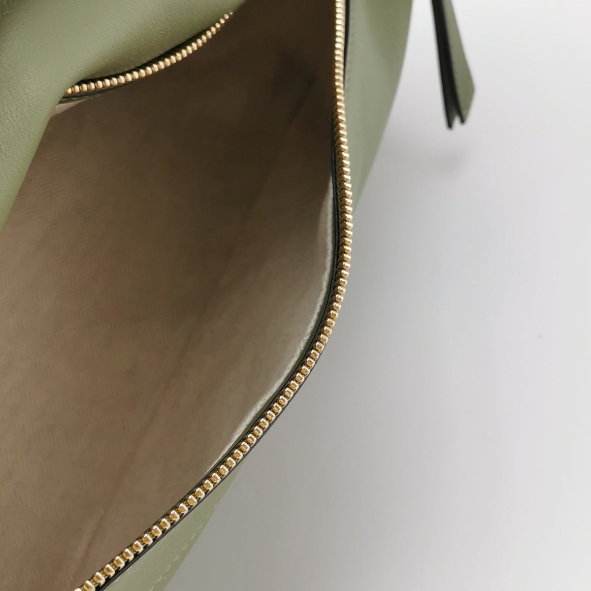 Loewe Puzzle Hobo Shoulder Bag Avocado Green