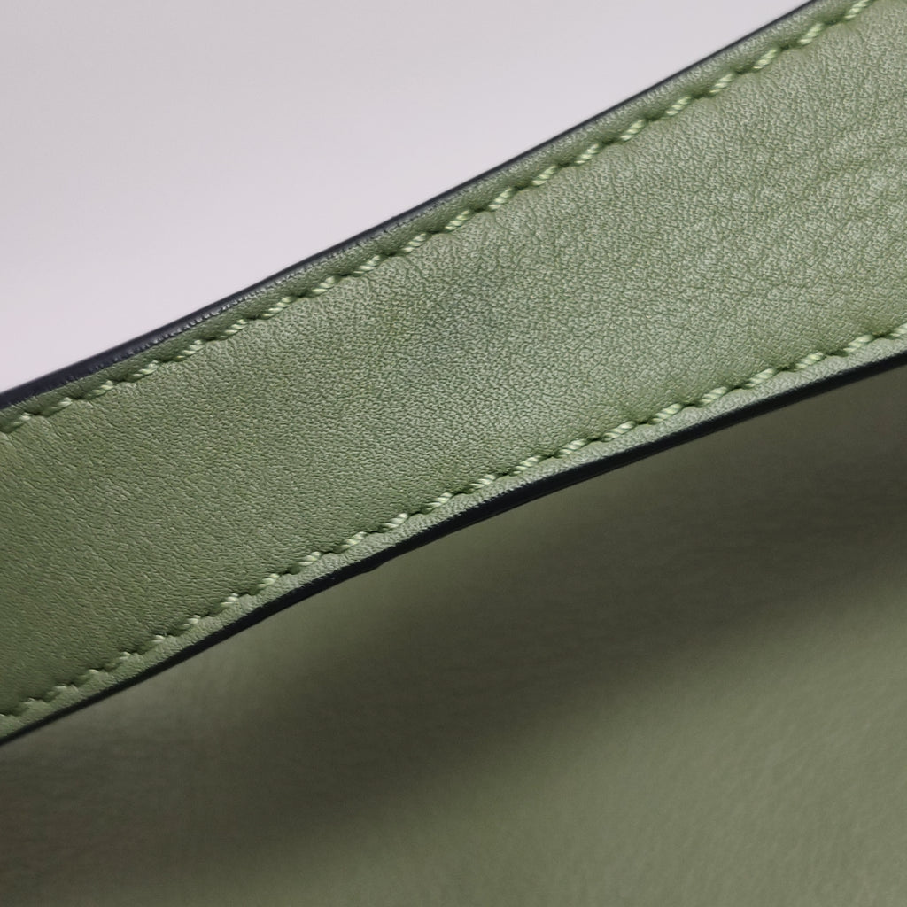Loewe Puzzle Hobo Shoulder Bag Avocado Green