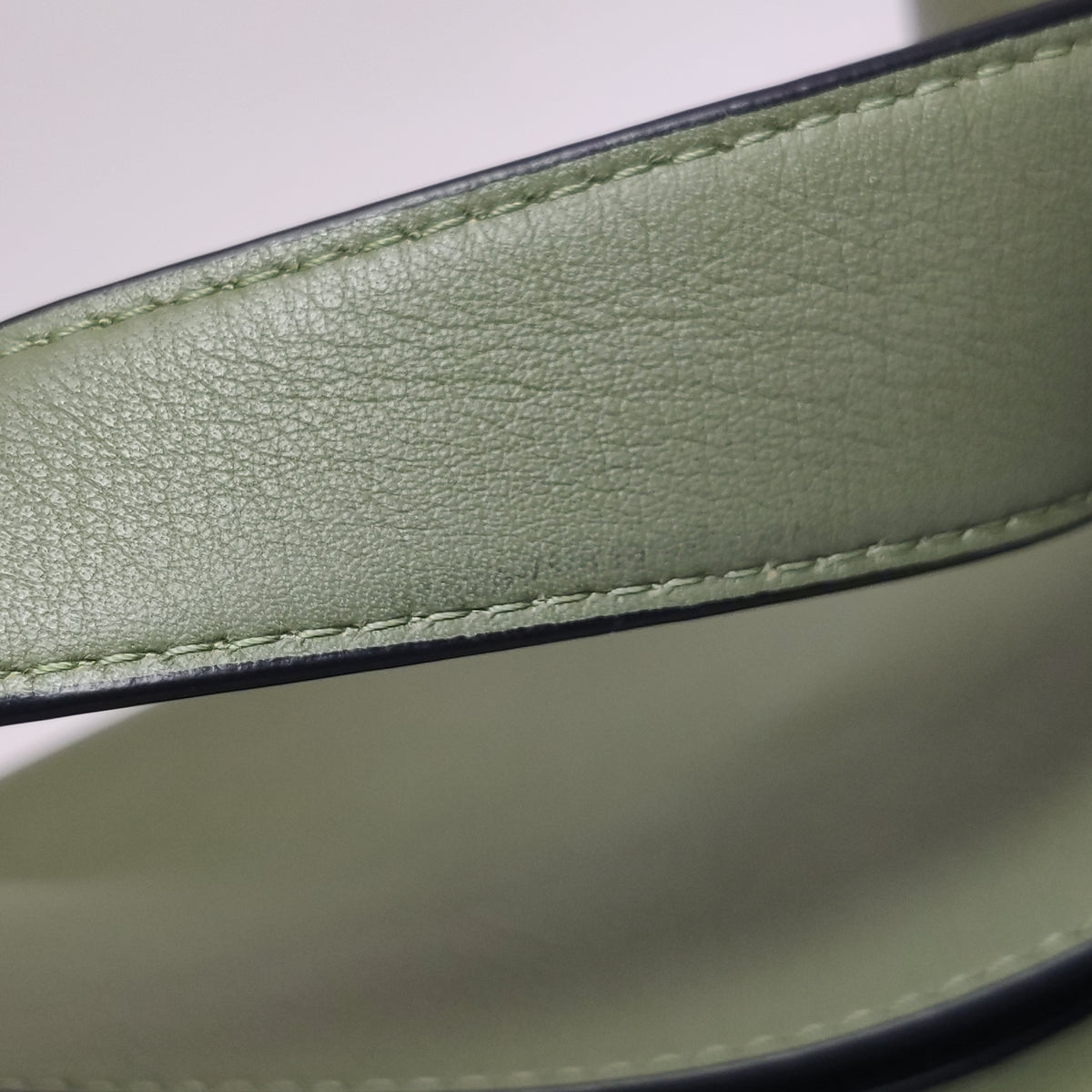 Loewe Puzzle Hobo Shoulder Bag Avocado Green