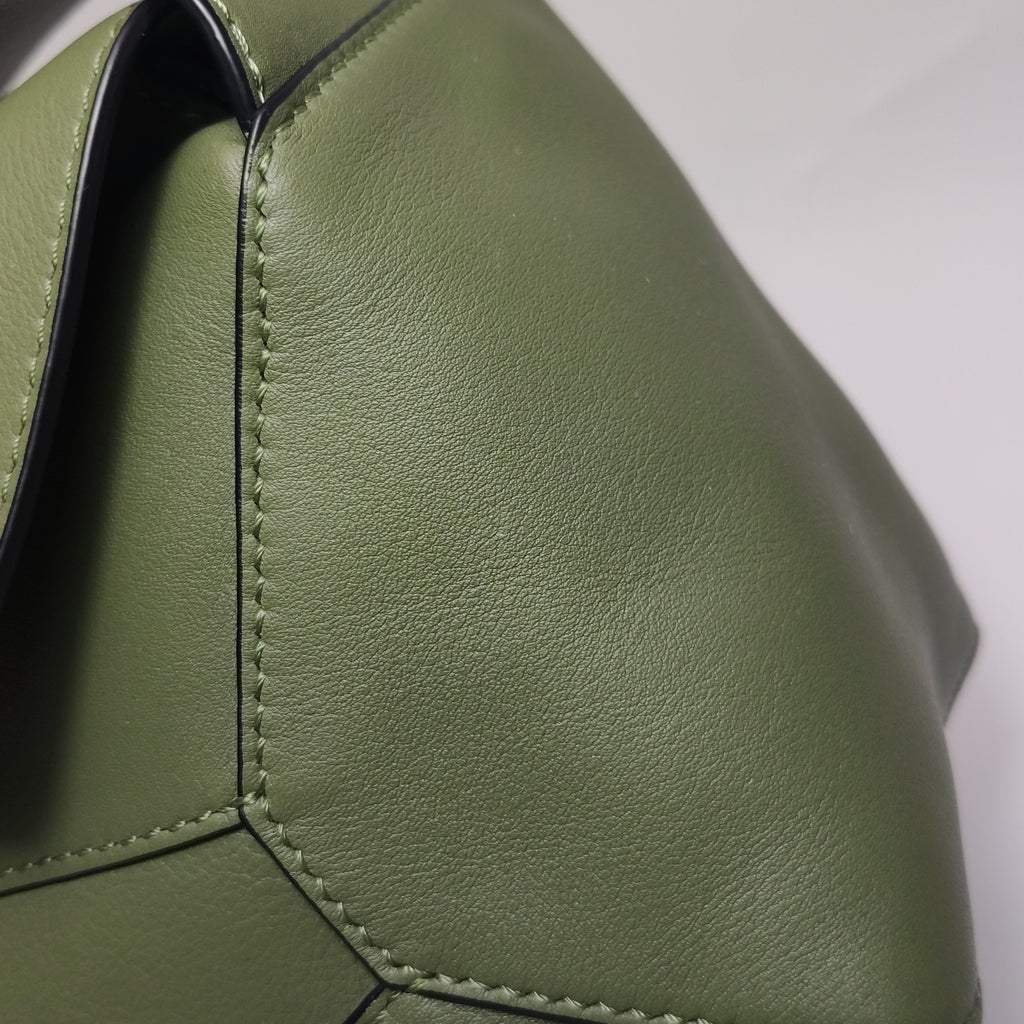 Loewe Puzzle Hobo Shoulder Bag Avocado Green