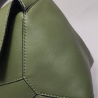 Loewe Puzzle Hobo Shoulder Bag Avocado Green