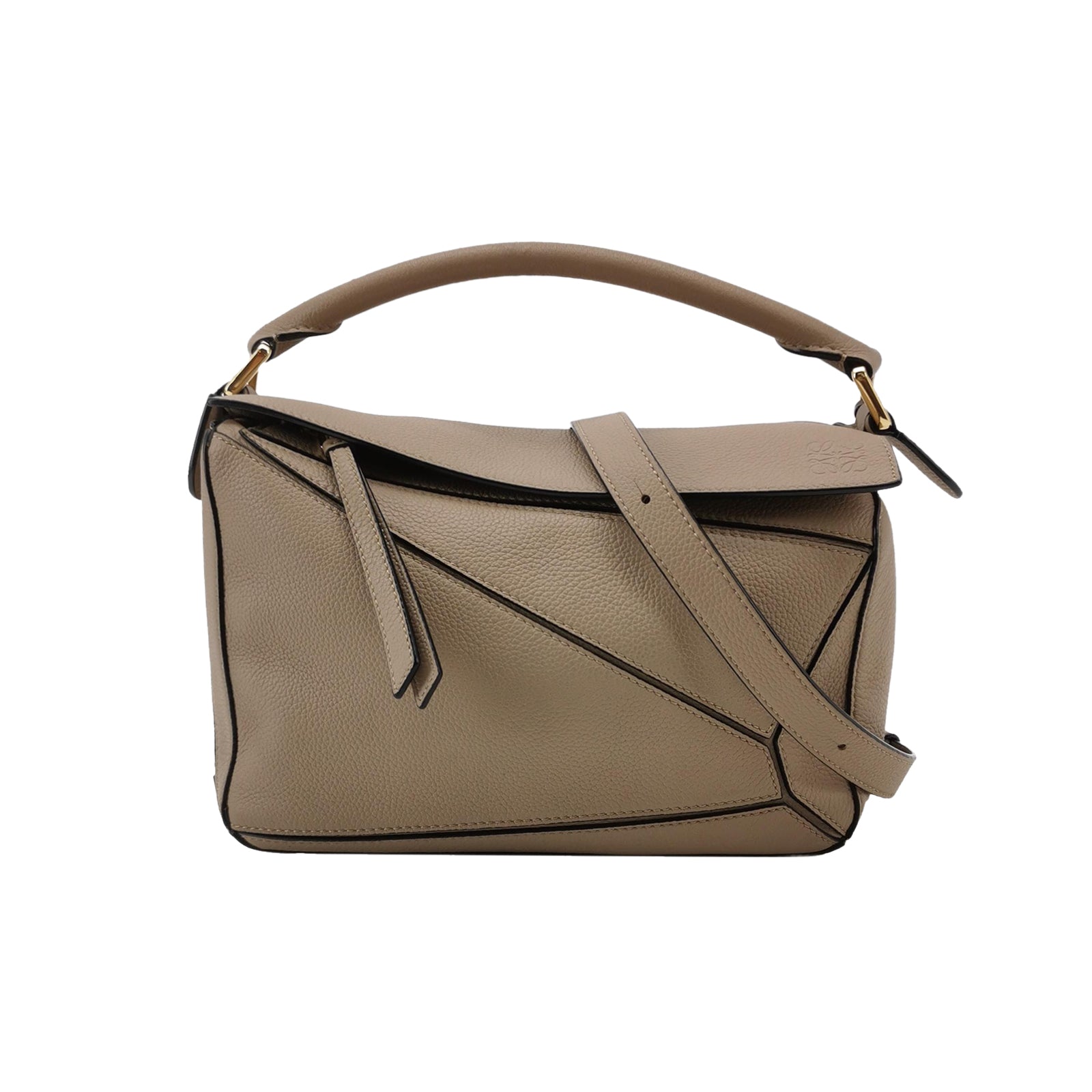 Loewe Puzzle Small Grained Calfskin Beige