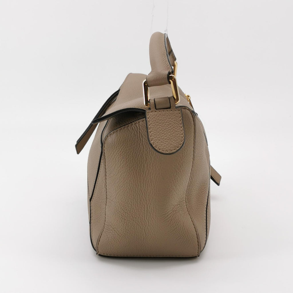 Loewe Puzzle Small Grained Calfskin Beige