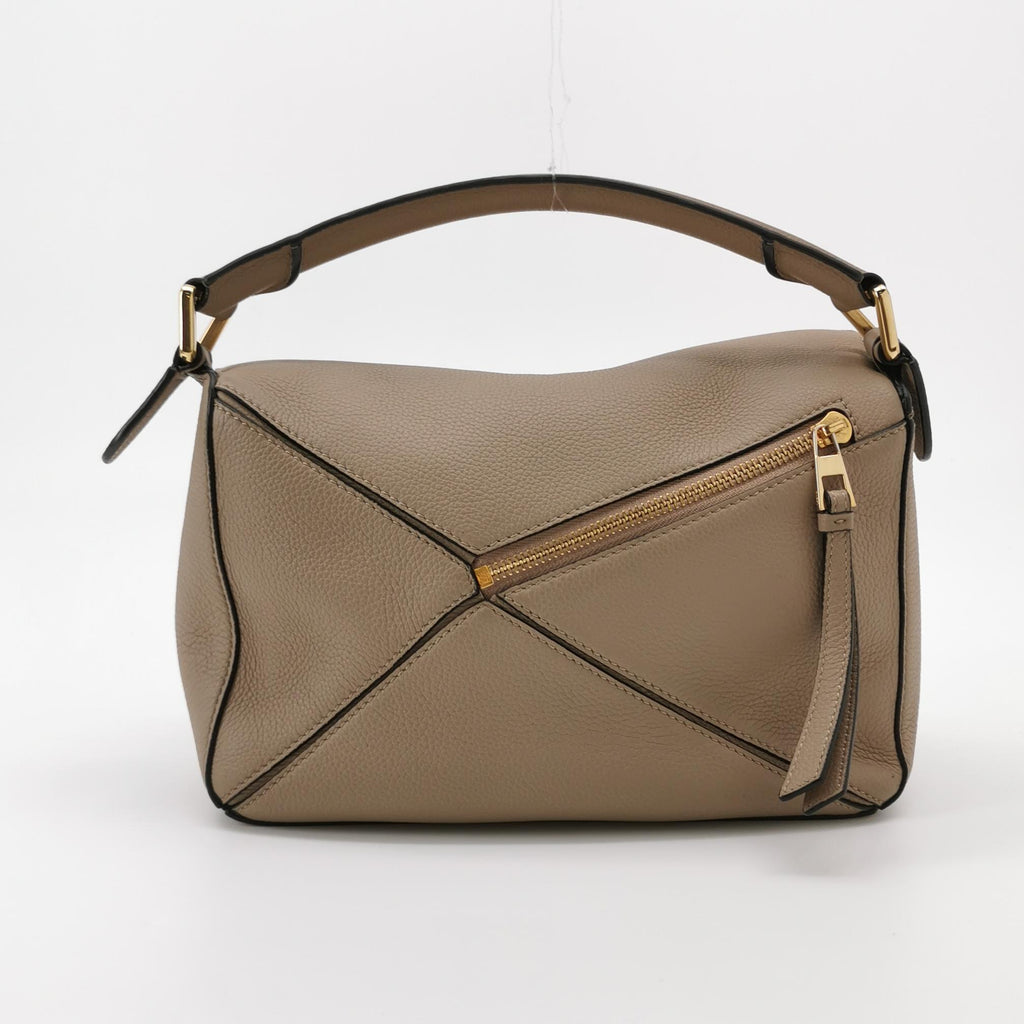 Loewe Puzzle Small Grained Calfskin Beige