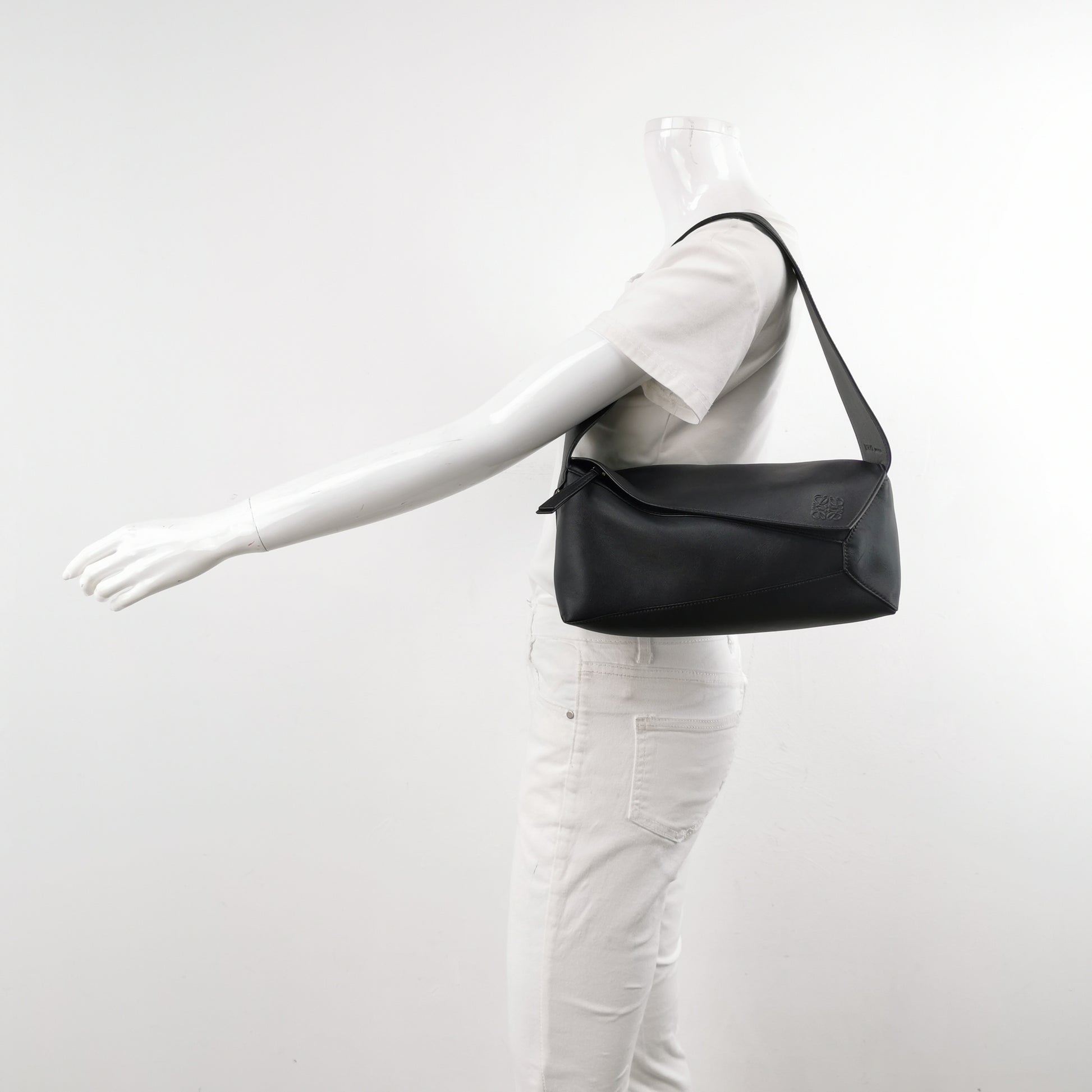 Loewe Puzzle Hobo Black