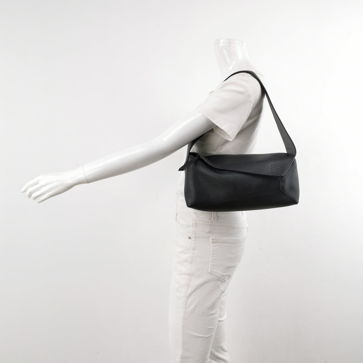 Loewe Puzzle Hobo Black