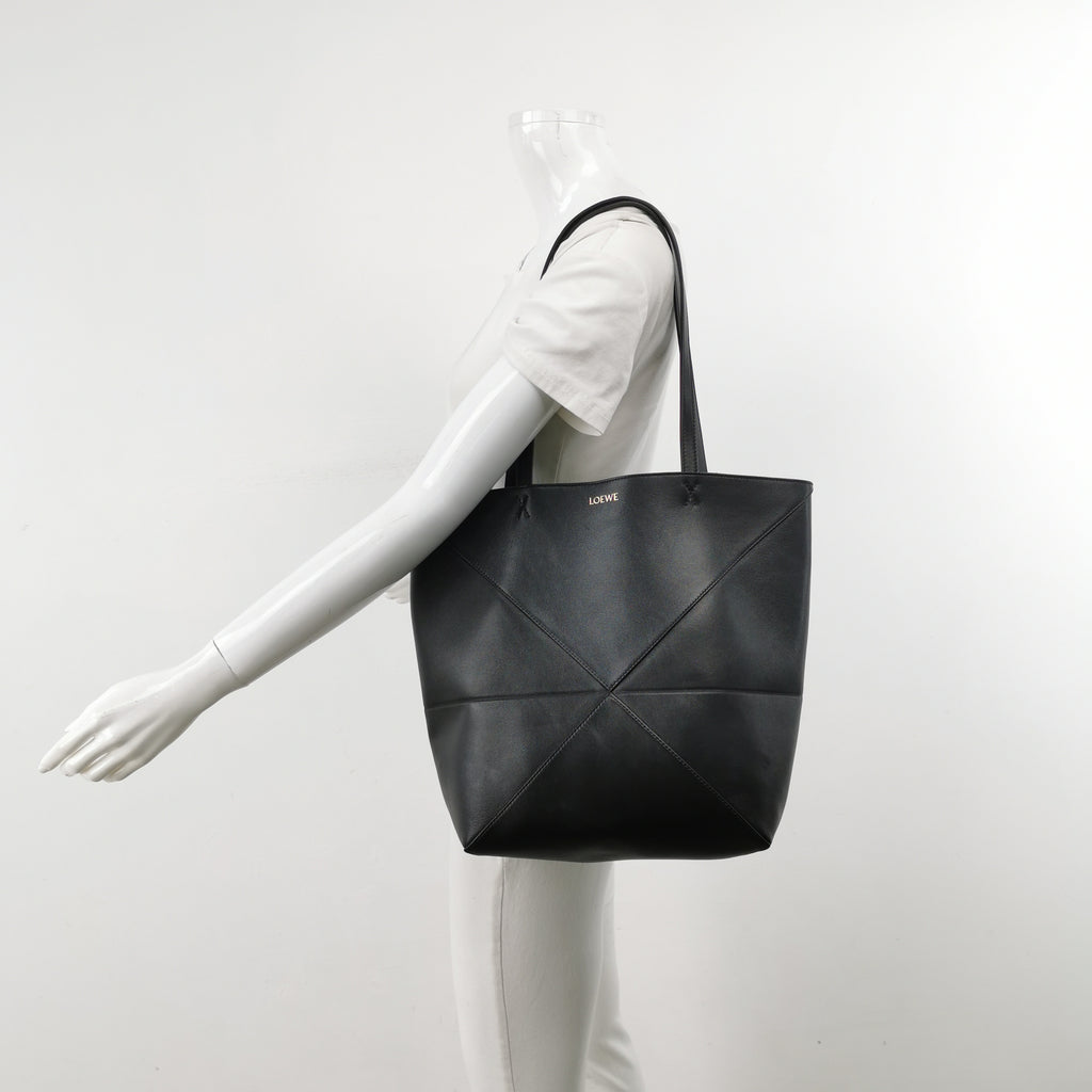 Loewe Puzzle Fold Medium Black