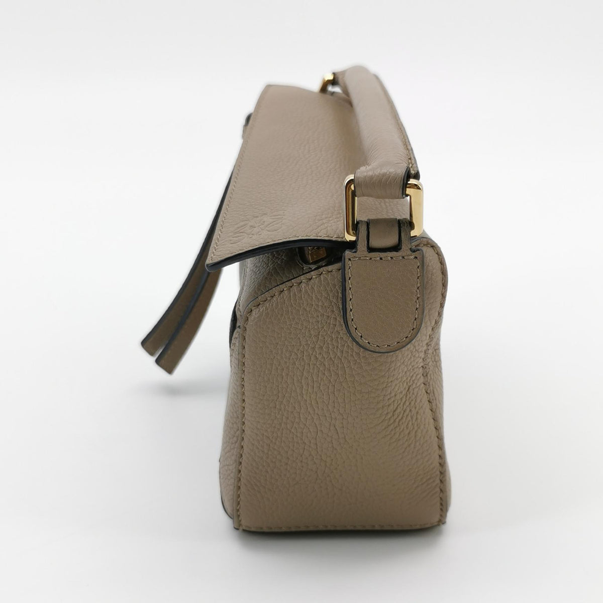 Loewe Puzzle Mini Light Beige Grained Calfskin