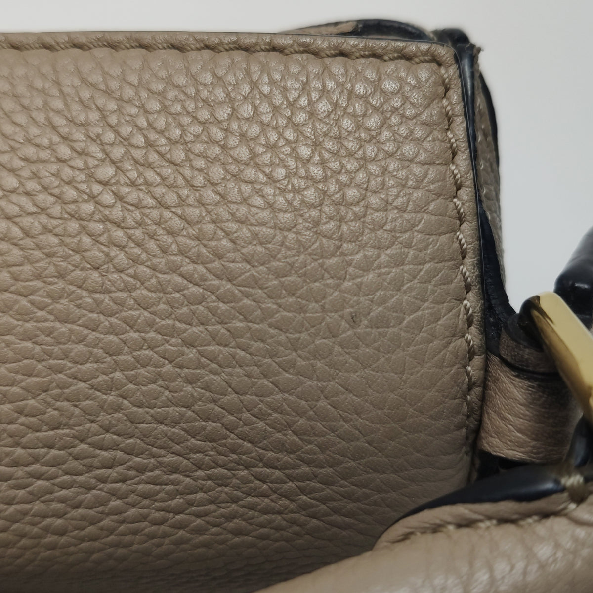 Loewe Puzzle Mini Light Beige Grained Calfskin