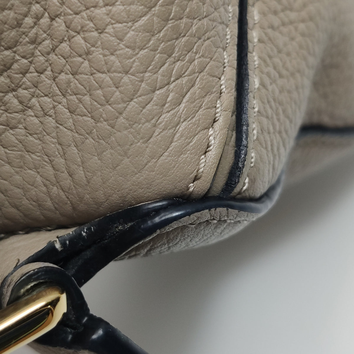 Loewe Puzzle Mini Light Beige Grained Calfskin