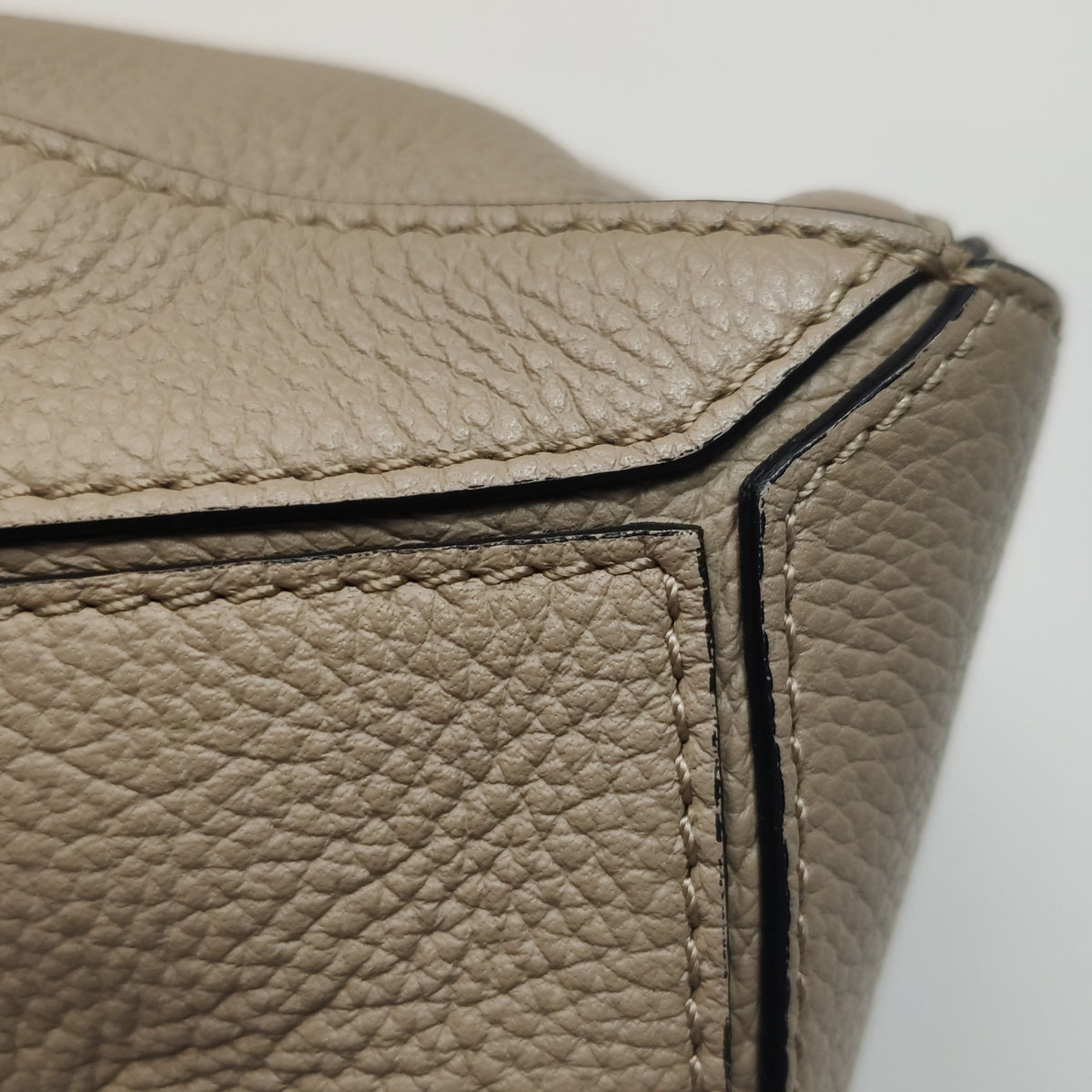 Loewe Puzzle Mini Light Beige Grained Calfskin