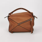 Loewe Puzzle Small Classic Calfskin Tan SHW