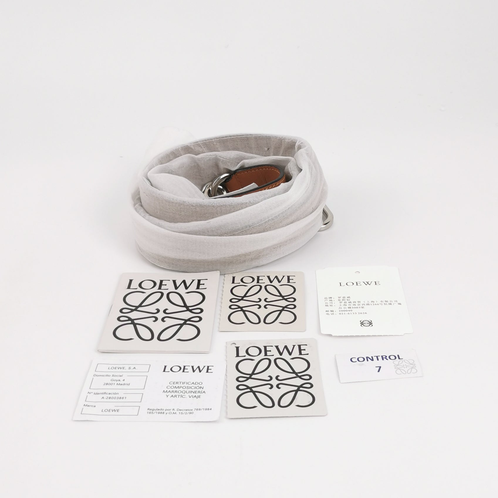 Loewe Puzzle Small Classic Calfskin Tan SHW