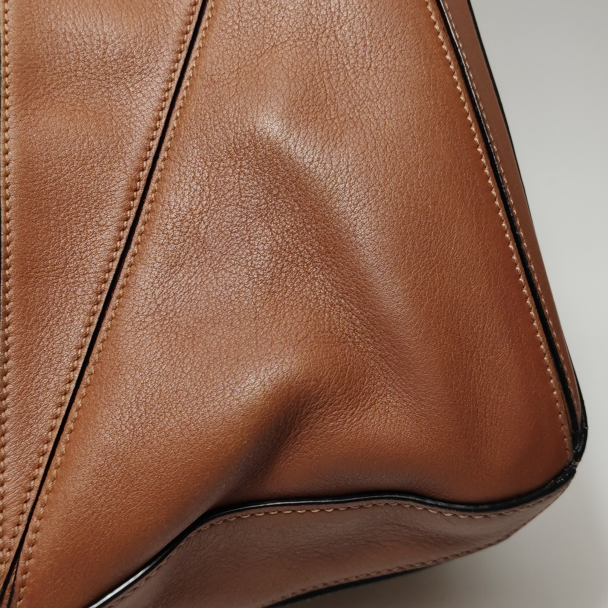 Loewe Puzzle Small Classic Calfskin Tan SHW