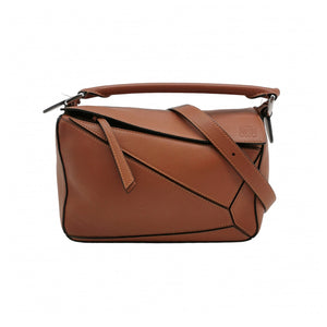 Loewe Puzzle Small Classic Calfskin Tan