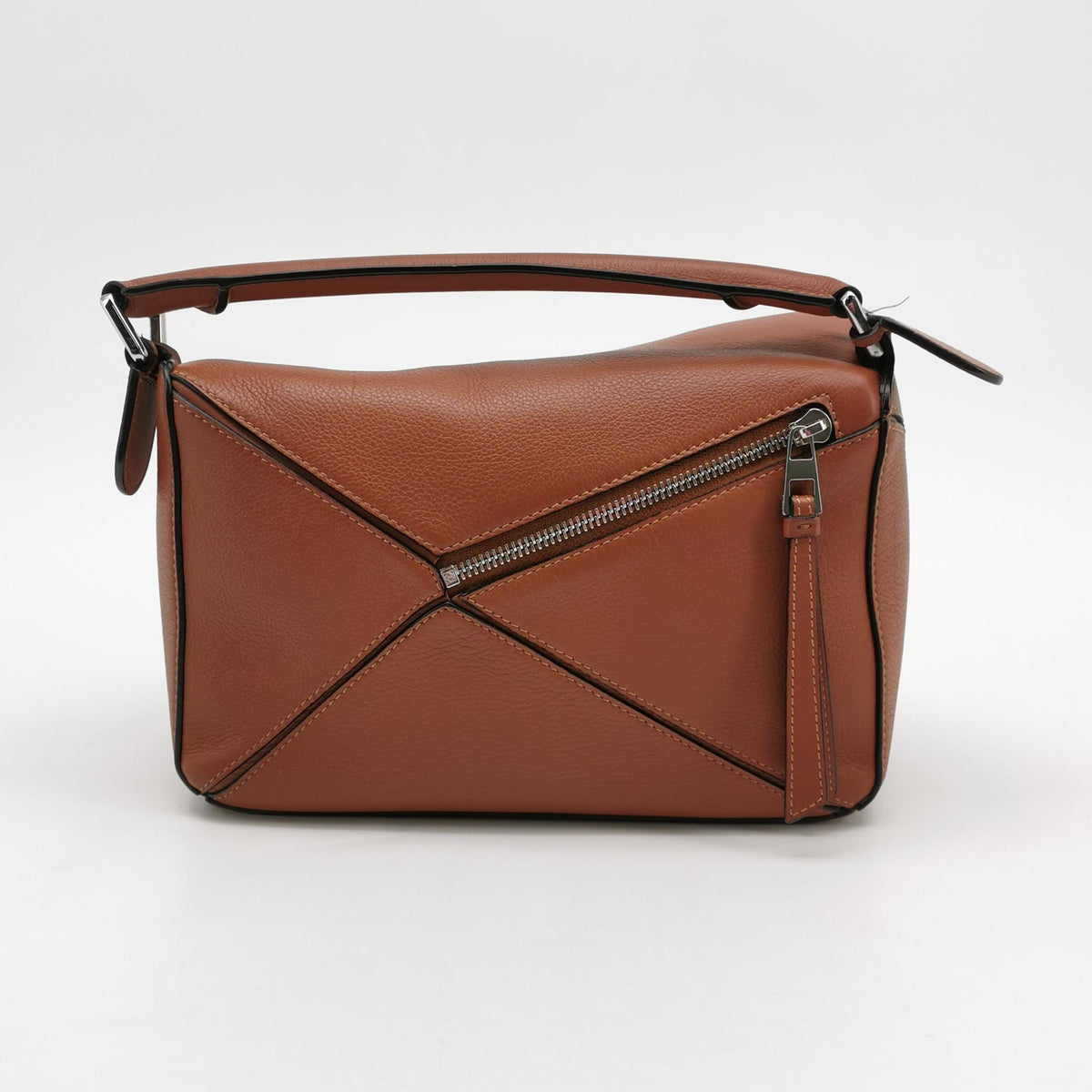 Loewe Puzzle Small Classic Calfskin Tan
