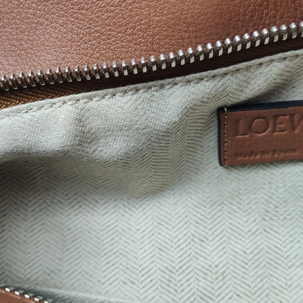 Loewe Puzzle Small Classic Calfskin Tan