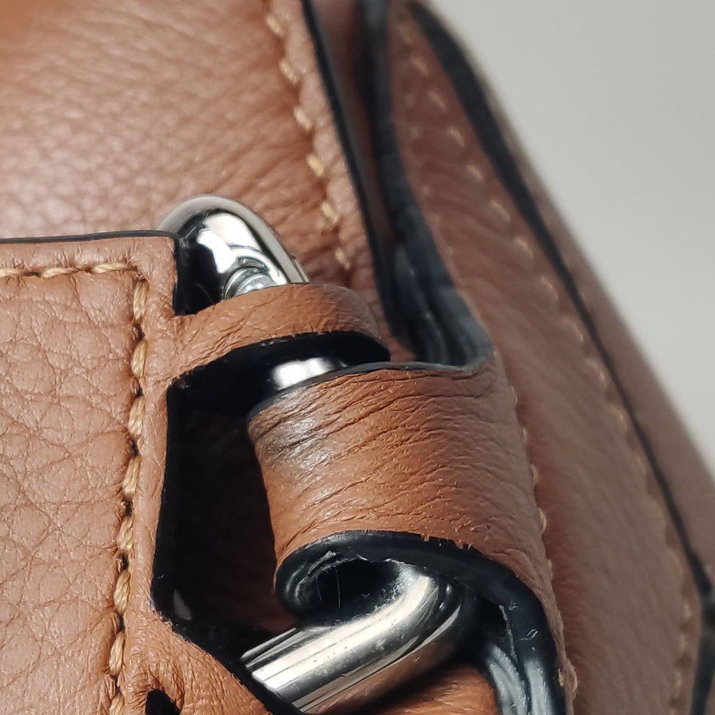 Loewe Puzzle Small Classic Calfskin Tan