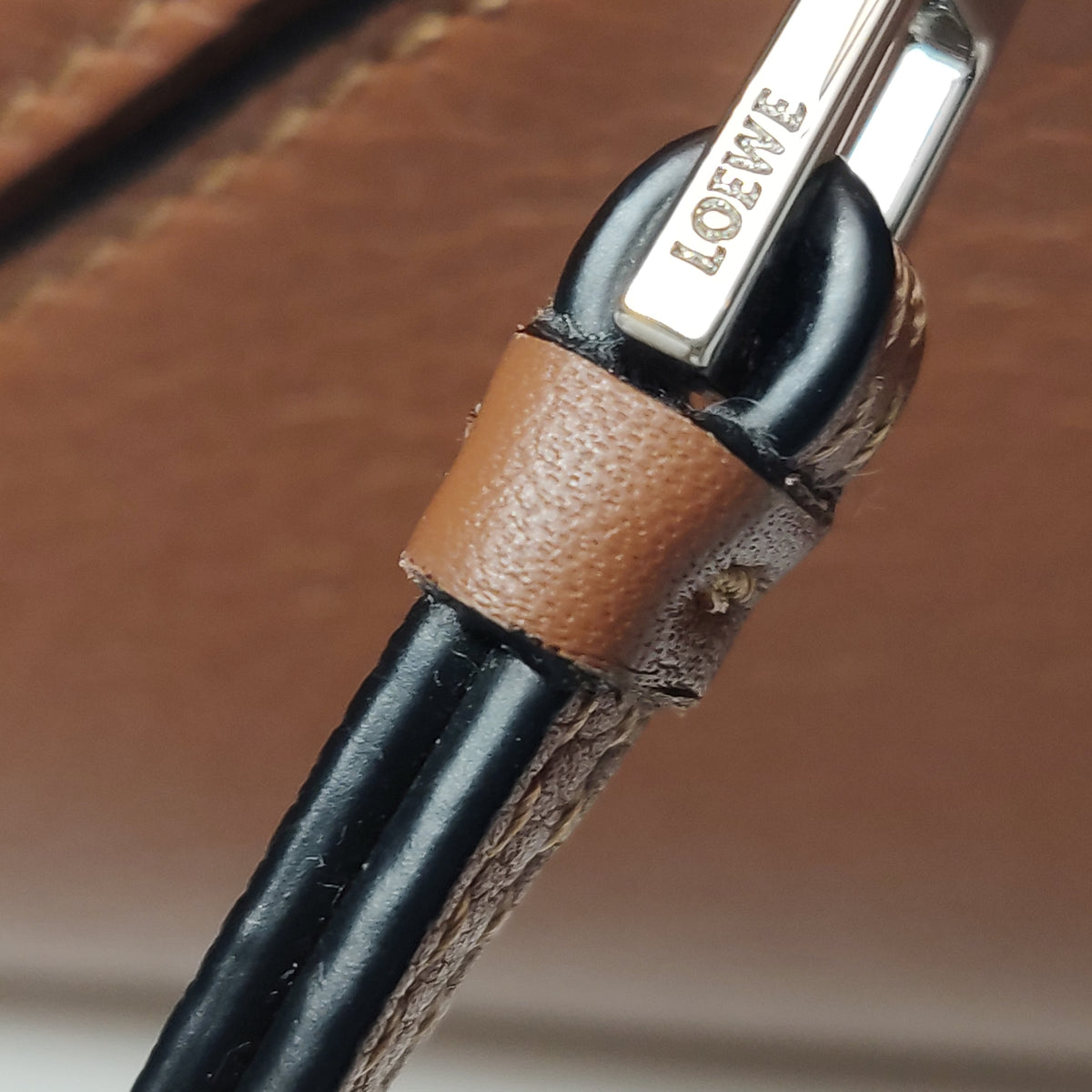 Loewe Puzzle Small Classic Calfskin Tan