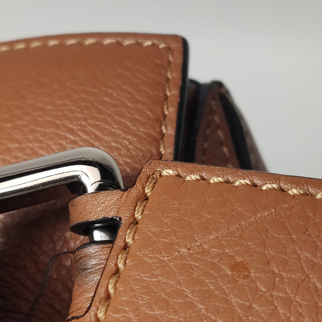 Loewe Puzzle Small Classic Calfskin Tan