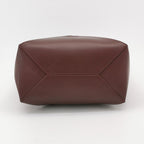 Loewe Puzzle Fold Tote Medium Dark Burgundy
