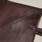 Loewe Puzzle Fold Tote Medium Dark Burgundy