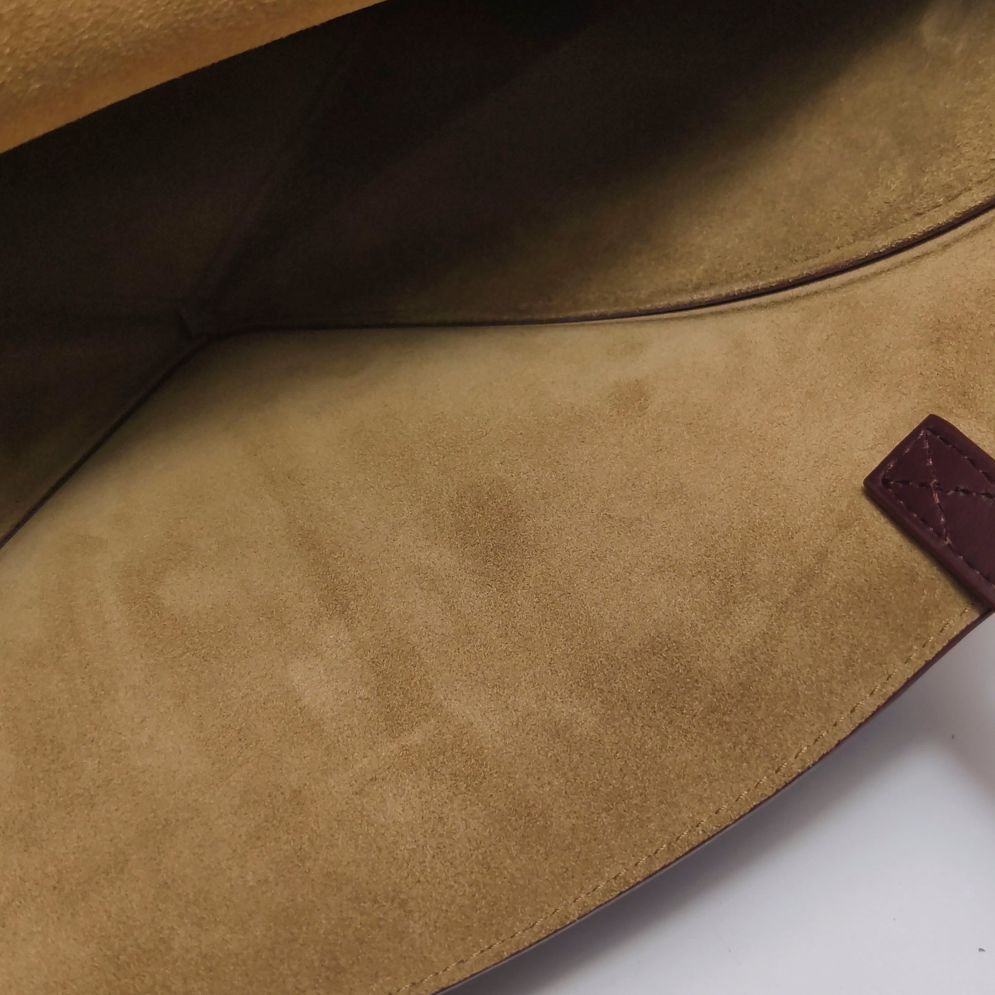 Loewe Puzzle Fold Tote Medium Dark Burgundy