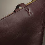 Loewe Puzzle Fold Tote Medium Dark Burgundy