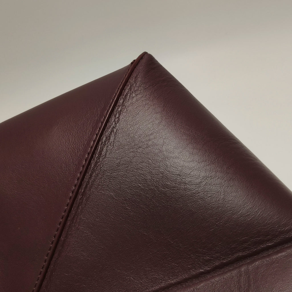 Loewe Puzzle Fold Tote Medium Dark Burgundy