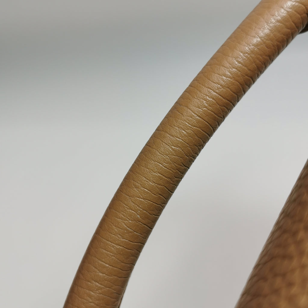 Loewe Puzzle Edge Mini Grained Calfskin Toffee