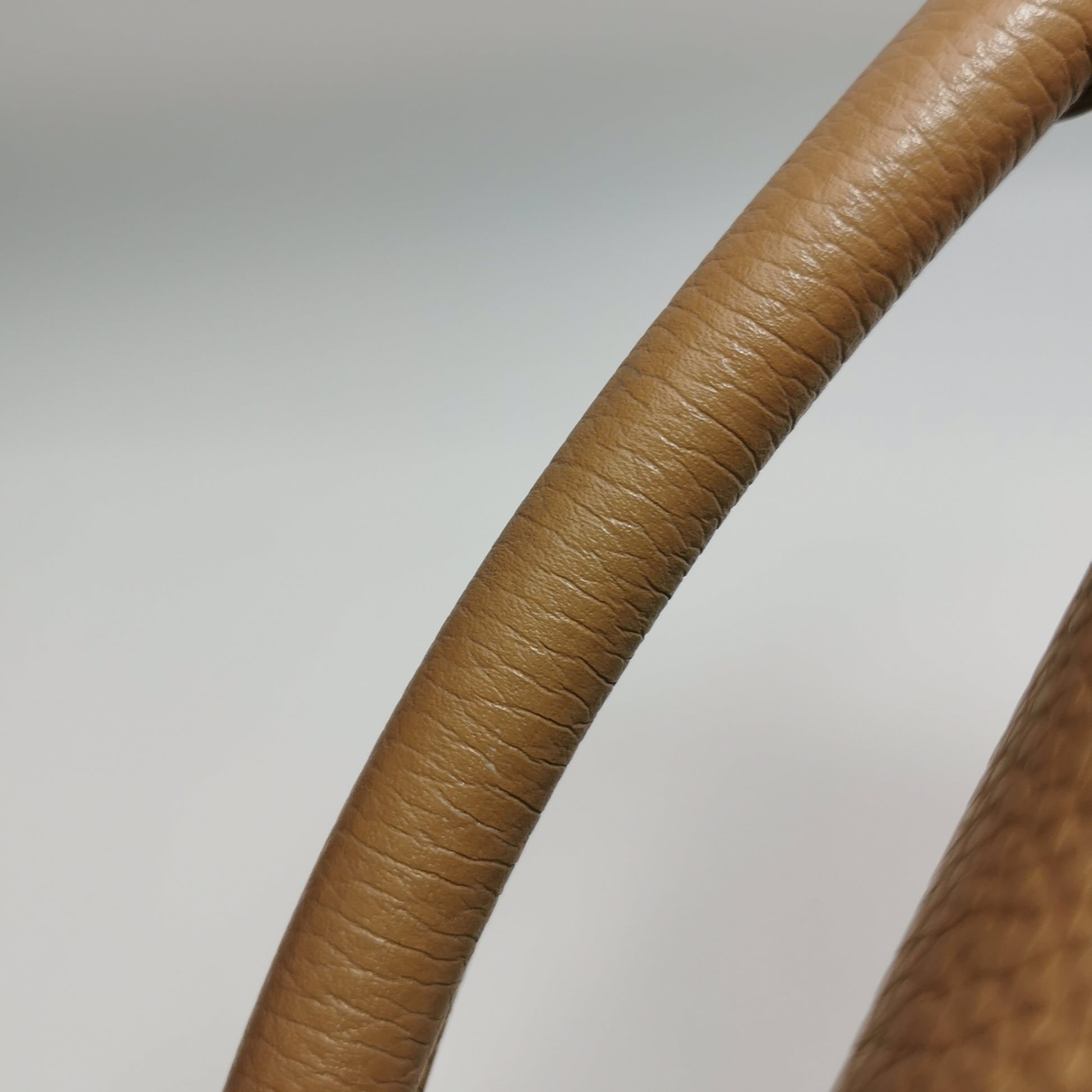 Loewe Puzzle Edge Mini Grained Calfskin Toffee