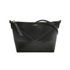 Loewe Puzzle Fold Pouch Shoulder Black