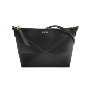 Loewe Puzzle Fold Pouch Shoulder Black