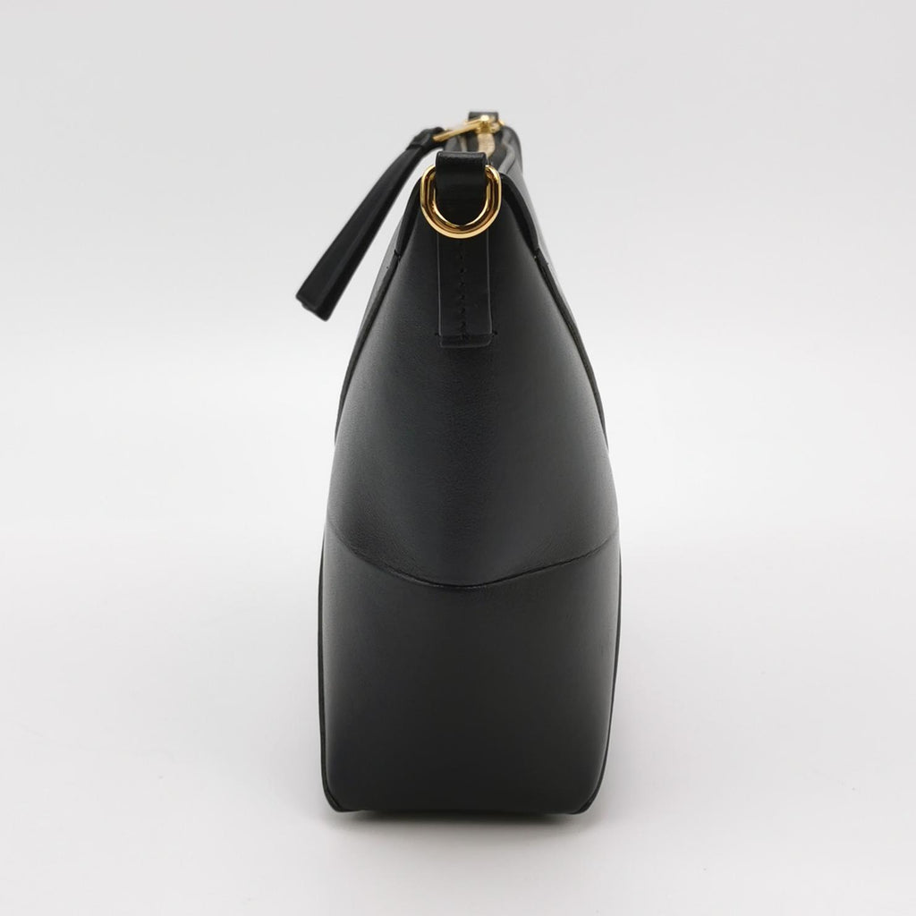 Loewe Puzzle Fold Pouch Shoulder Black