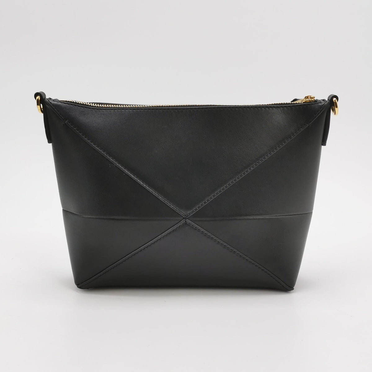 Loewe Puzzle Fold Pouch Shoulder Black