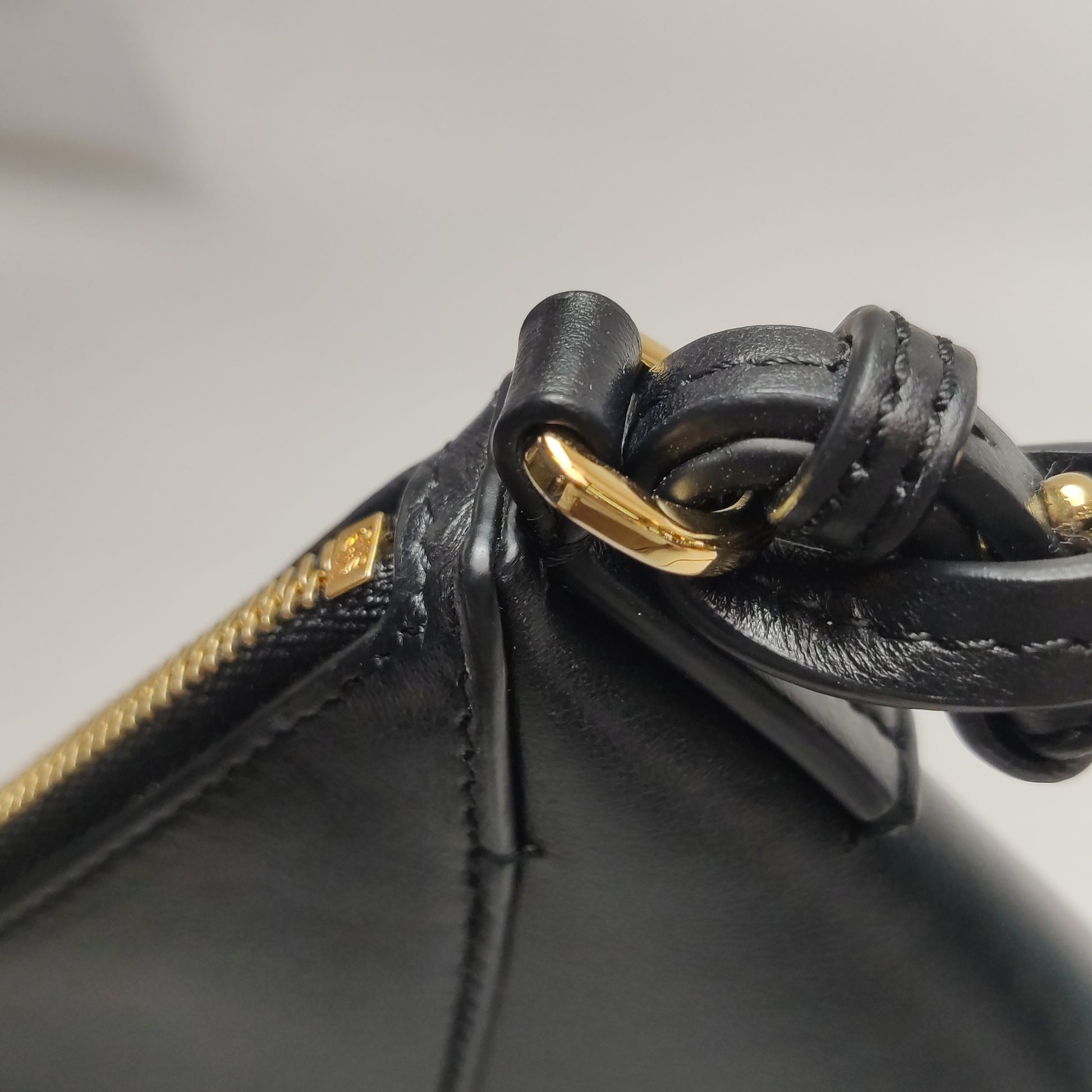 Loewe Puzzle Fold Pouch Shoulder Black