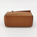 Loewe Puzzle Small Caramel Grained Calfskin