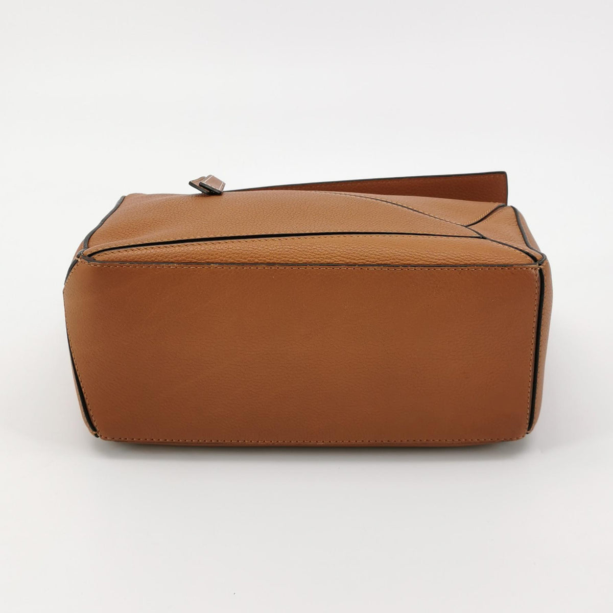 Loewe Puzzle Small Caramel Grained Calfskin
