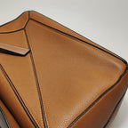 Loewe Puzzle Small Caramel Grained Calfskin