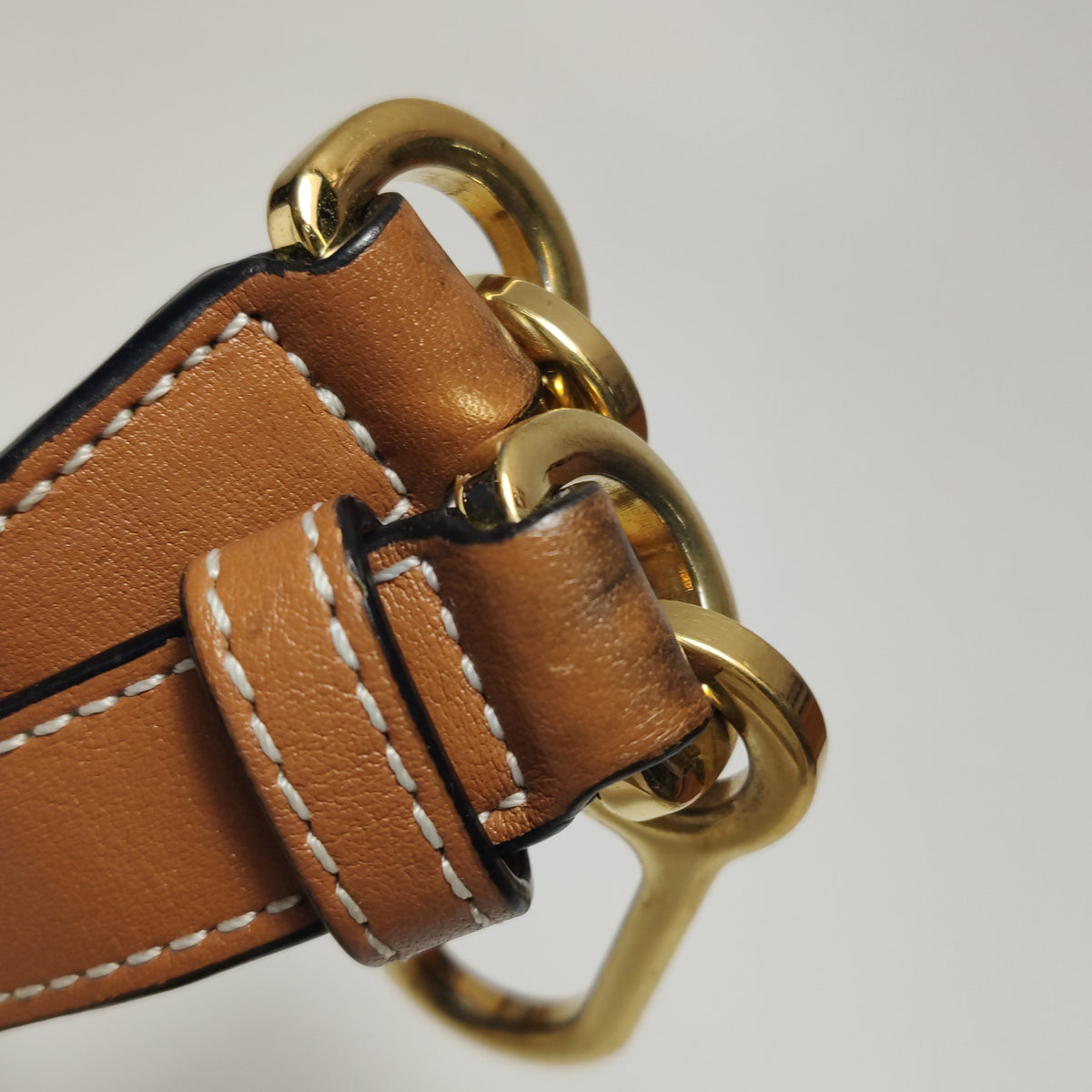 Loewe Puzzle Small Caramel Grained Calfskin