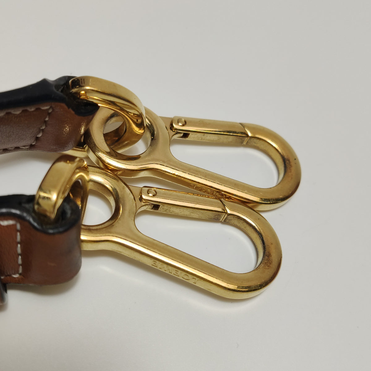 Loewe Puzzle Small Caramel Grained Calfskin