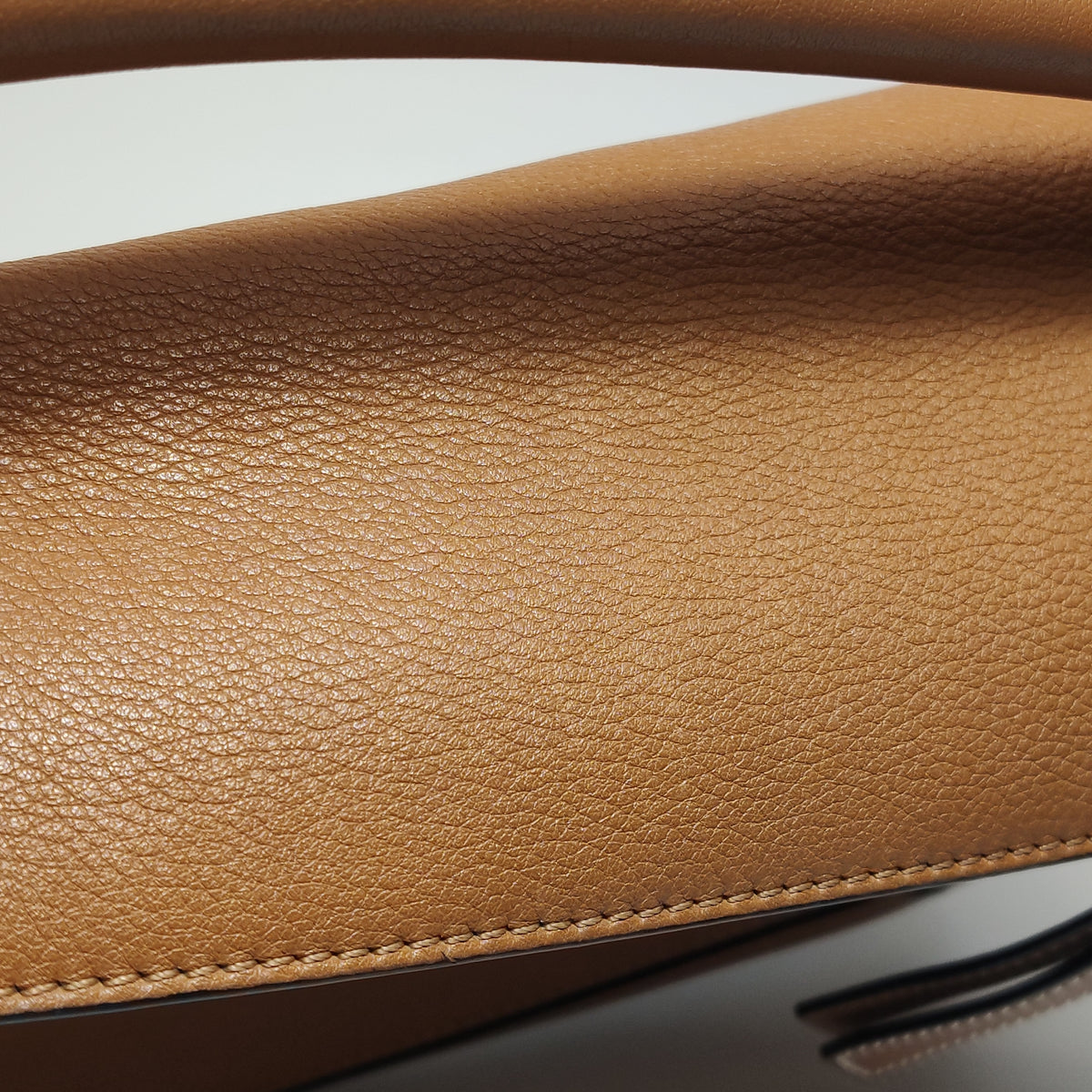 Loewe Puzzle Small Caramel Grained Calfskin